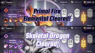 LORD OF NAZARICK SKELETAL DRAGON & PRIMAL FIRE ELEMENTAL 14 CLEARED!! FULL GUIDE!