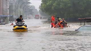 河南南阳特大暴雨