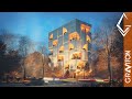 3Ds Max & VRay NEXT | Exterior Workshop - Night Shot