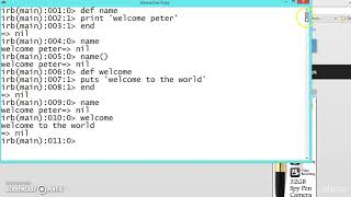 117 Learn python and ruby programming:- Methods Introduction