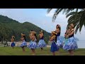 アロハ！楽しいひとときのフラダンス 2018山口県周防大島 サタフラ サンシャインサザンセト japan festival hula dance