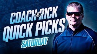 Quick Picks with Coach Rick Bowe CBB Free Picks, CBB Predictions 1/25/25