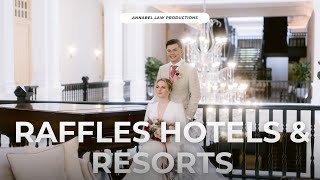 Wedding at Raffles Hotel Singapore (Updated 2025) Singapore Wedding Videography Same-day Edit