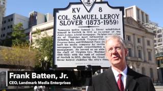 Historical marker honors Col. Samuel L. Slover