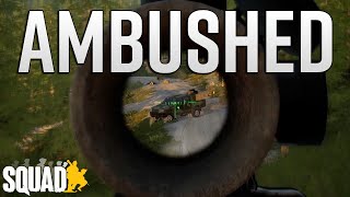 Ambushing Unsuspecting Logis with the PKP Pecheneg MG | Squad 100 Player Gameplay