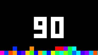 90 Seconds Timer ‐ Flowing Pixels
