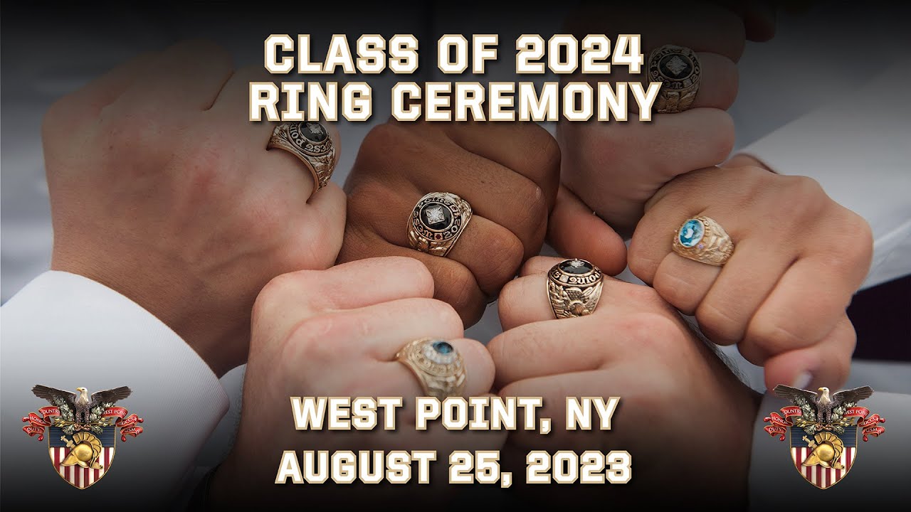 West Point Class Of 2024 Ring Ceremony - YouTube