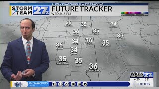 Breaks in the clouds expected Thursday