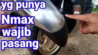 Yamaha nmax, pasang sambungn spakbor depan gampang bangat.