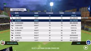 Chennai pitch difficult even in real cricy 19 | rela cricket 20 | gaming | chepauk | spin track