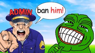 Trolling Hostile Rust Streamer Until Salty Admin Bans us... (ft. Epic)