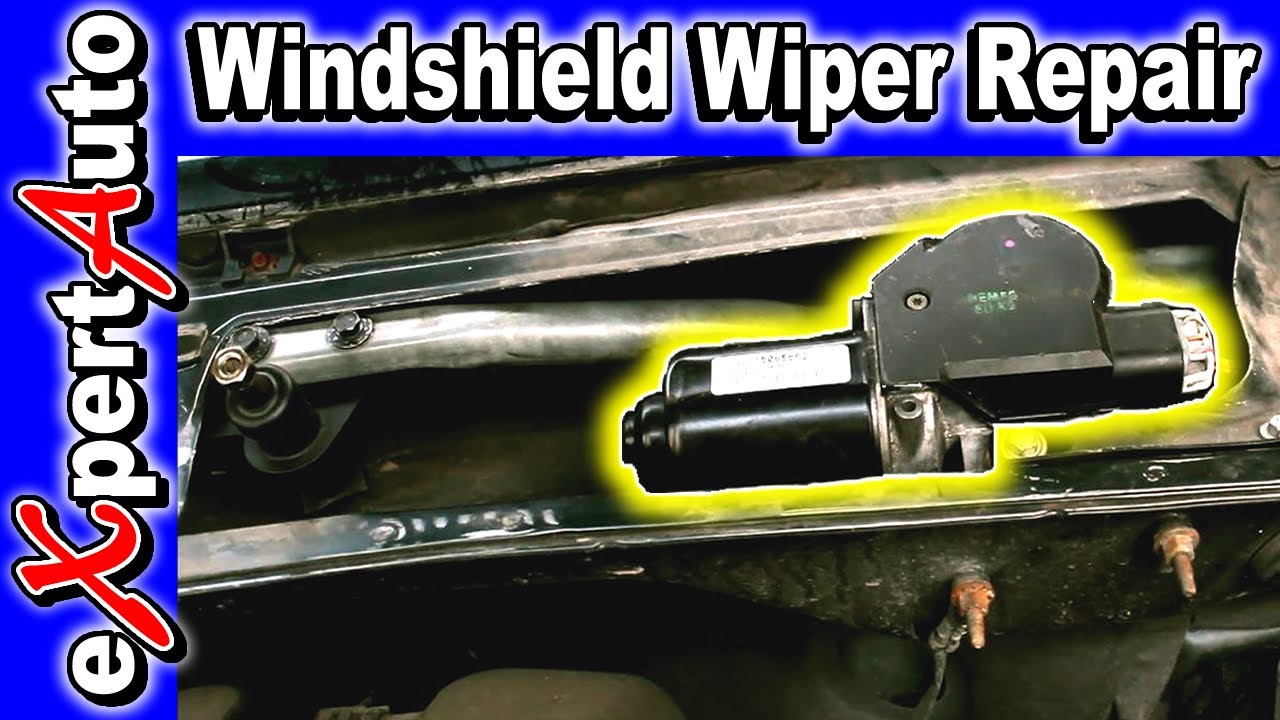 Windshield Wipers Motor Fix, Repair, Replace - YouTube