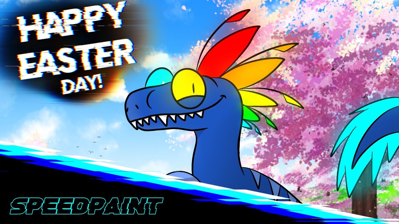 Happy Easter Speedpaint Youtube