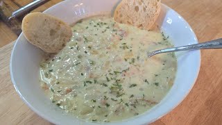 Clam Chowder recipe from Red Brick House