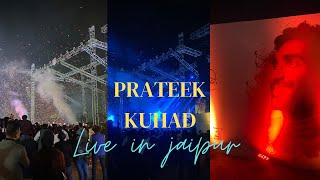 Prateek Kuhad live concert in jaipur 2022 🫶🏻/ JECC sitapura jaipur❤️| #live2022 #liveshow #vlogs