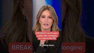BREAKING: Dan Bongino quietly tells colleagues he's leaving the FBI