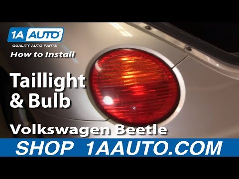 How To Install Replace Taillight and Bulb Volkswagen Beetle 98-05 1AAuto.com How To Install Replace Taillight and Bulb Volkswagen Beetle 98-05 1AAuto.com
