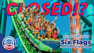 Kingda Ka is Being Demolished... | ALL Six Flags 2026 NEW RIDES Announcements?!