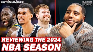 Reviewing the 2024 NBA Season 🙌 | Numbers on the Board