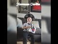 Hermoso Cariño con Emilio y su acordeón!