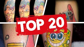 24 Incredible Tattoos Inspired By Spongebob Squarepants ✅