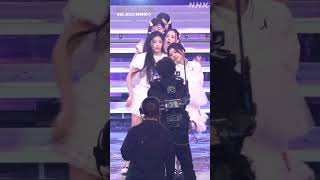 【紅白歌合戦】ILLIT：YUNAH｜ Fancam * チッケム／Magnetic｜NHK紅白｜NHK｜#shorts