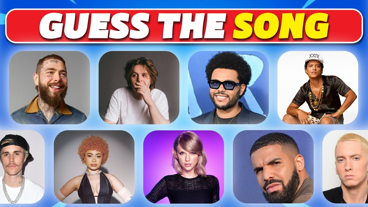 Guess The Song Quiz With Answers Guess Song Answers Game Qui