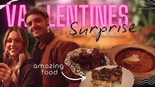 VALENTINES SURPRISE | amazing food \u0026 a good chat | VLOG | Abbie kennedy