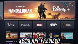 Disney+ Is Available Now! Xbox App Preview!