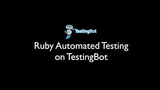 Ruby Automated Test on TestingBot