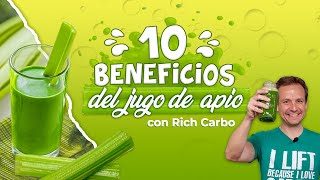 10 beneficios del jugo de apio con Rich Carbo y Didi Sanchezco