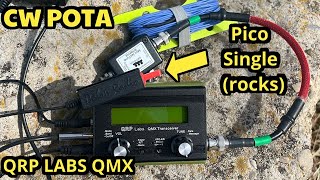 Taking the QRP Labs QMX out for CW POTA