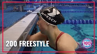 Anna Moesch Wins Women's 200 Freestyle | 2023 YMCA National Swimming Championships