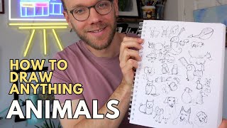 How to Draw Pets and Animals - Draw Anything 9