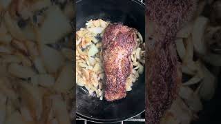 Day 224 Everyday Steak - New York Strip and Onions