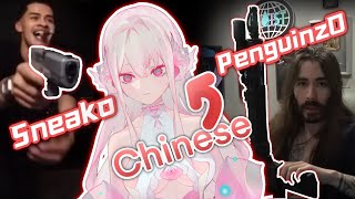 Chinese Vtuber React To YouTube | Penguinz0：Gun Drama？？