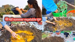 organic bajar से फस्ट टाइम मगाया ईतनी सारी चीज /Gardening karna itna muskil nahi