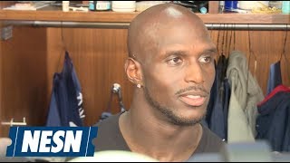 Jason McCourty is excited to be on the field as a Patriot his brother