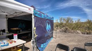 Black Canyon 100K - Black Canyon City Aid Station Mile 38 - A Runner's View