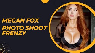 Megan Fox's Captivating Forest-Themed Photo Shoot Sets Social Media Ablaze.