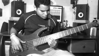 Just Dance (lady gaga)- Dirty loops (Bass cover ) By Dioan Martínez