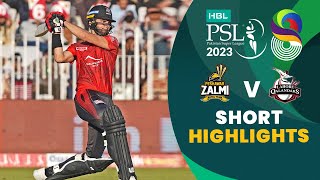 Short Highlights | Peshawar Zalmi vs Lahore Qalandars | Match 23 | HBL PSL 8 | MI2T