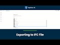 Exporting to IFC File