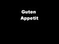 guten appetit