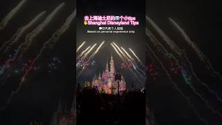 5个上海迪士尼Shanghai Disneyland Tips