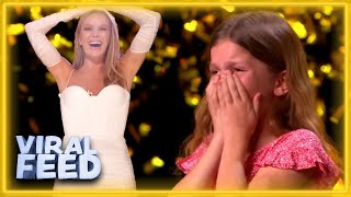 Young Girl IMPRESSES Amanda Holden With Her VOICE And WINS GOLDEN BUZZER! | VIRAL FEED