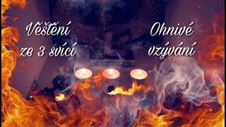 928 - Věštění ze svící 🕯 / vzývání + 12 svící + 3 svíce