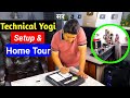 Technical yogi sir Setup Tour and Home Tour | technical yogi interview | technical yogi wife