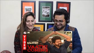 Pakistani Reacts to Master - Vaathi Coming Video | Thalapathy Vijay | Anirudh Ravichander | Lokesh