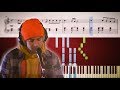 Ride by Twenty One Pilots - Live Lounge Version (Piano Tutorial)